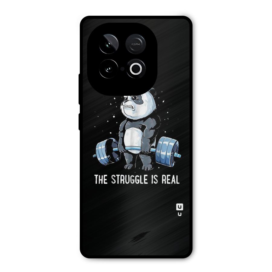 Struggle is Real Metal Back Case for iQOO Neo 10