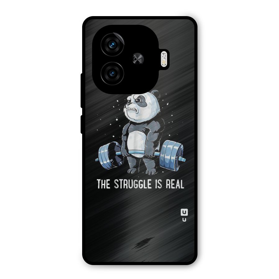 Struggle is Real Metal Back Case for iQOO Neo 10R