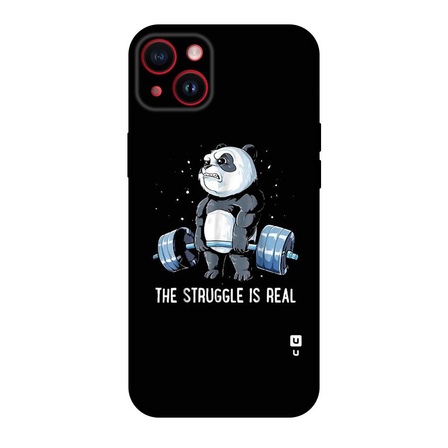 Struggle is Real Original Polycarbonate Back Case for iPhone 14 Plus