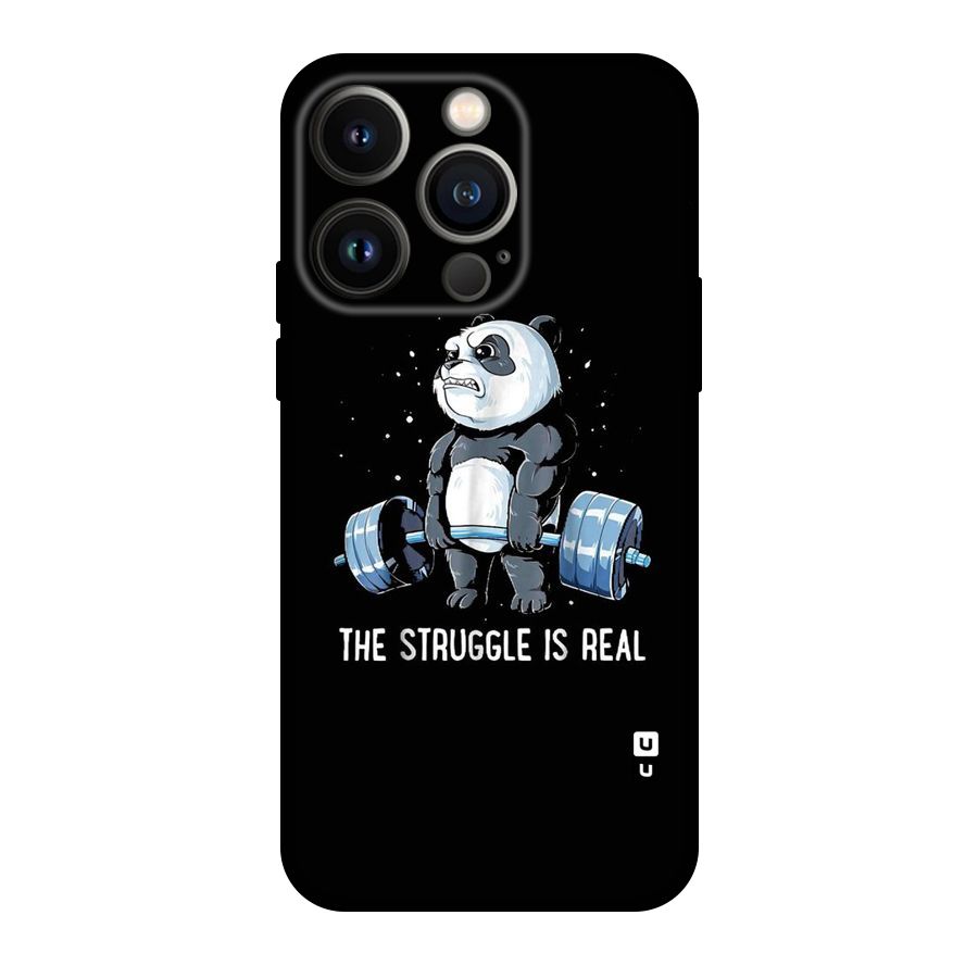 Struggle is Real Original Polycarbonate Back Case for iPhone 14 Pro