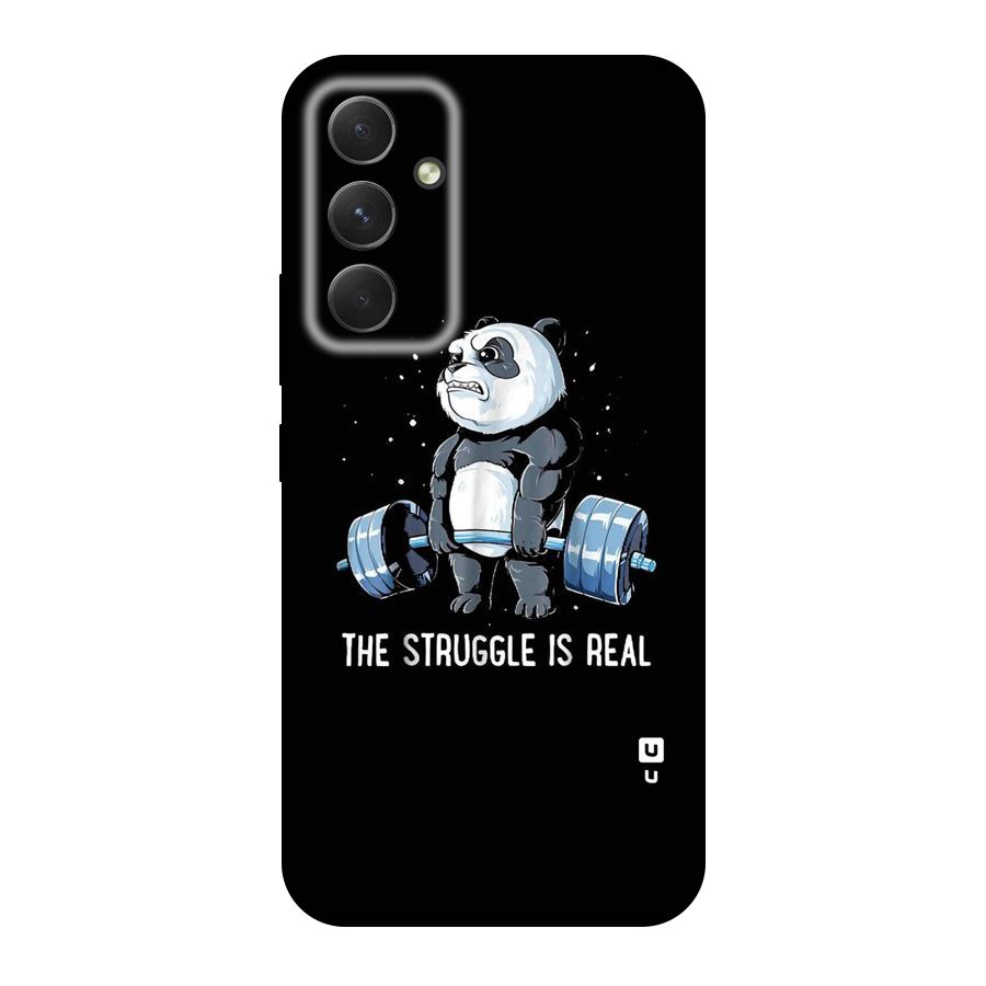 Struggle is Real Panda Original Polycarbonate Back Case for Galaxy A54