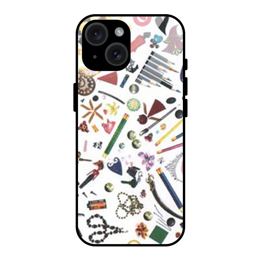 Studio Glass Back Case for iPhone 15