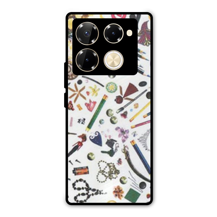 Studio Metal Back Case for Infinix Note 40 Pro Plus