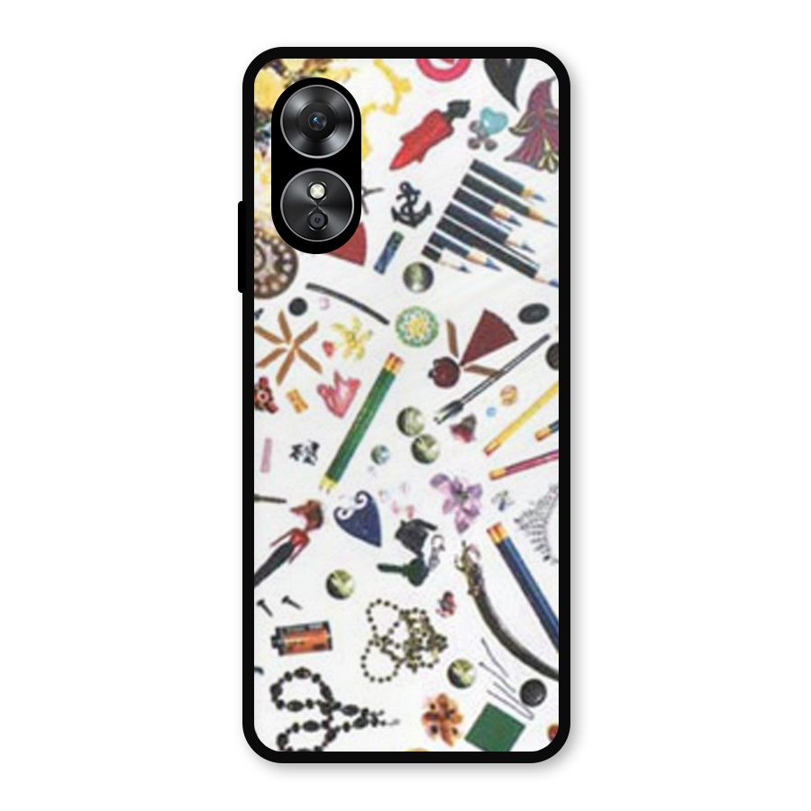 Studio Metal Back Case for Oppo A17