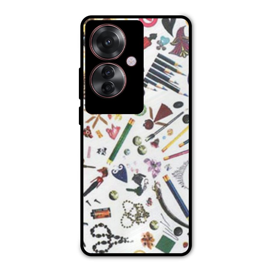 Studio Metal Back Case for Oppo F25 Pro