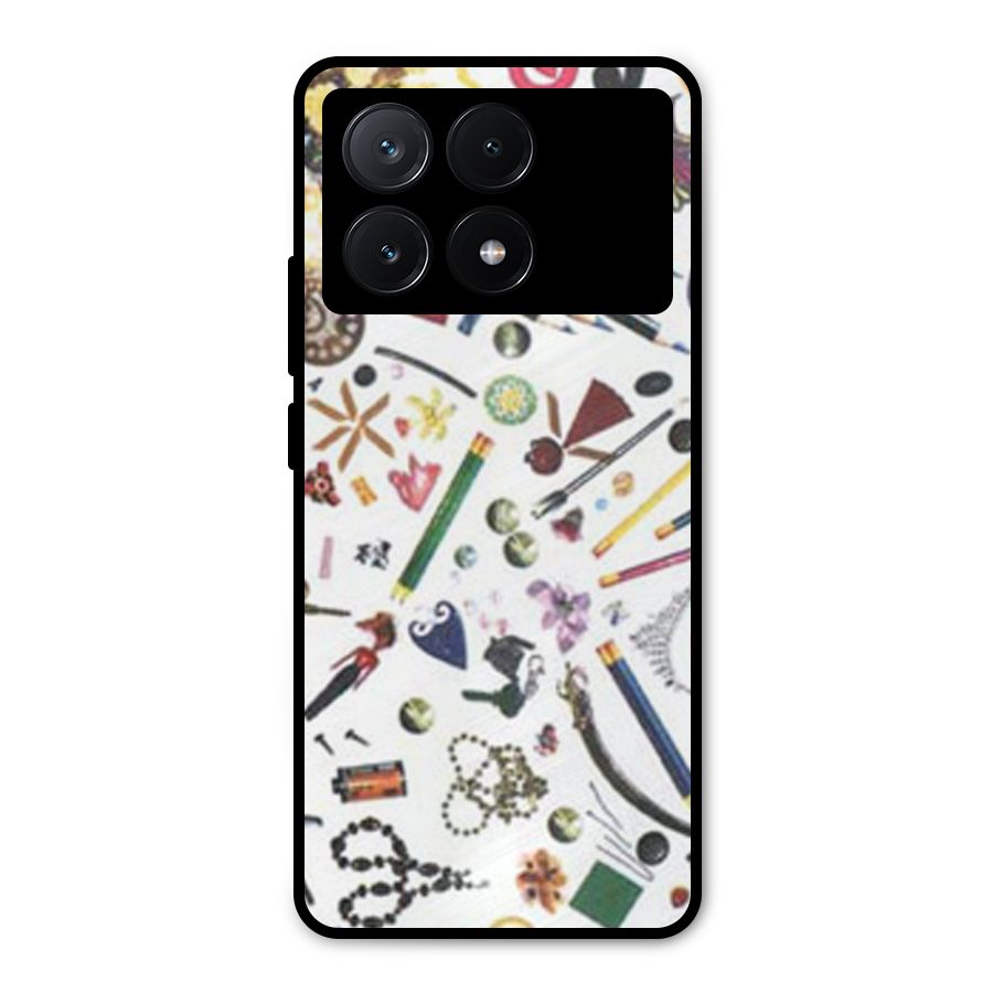 Studio Metal Back Case for Poco X6 Pro
