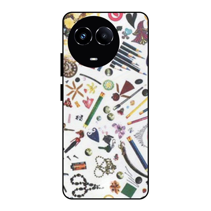 Studio Metal Back Case for Realme 11X