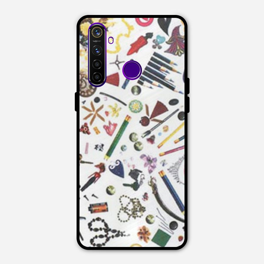 Studio Metal Back Case for Realme 5 Pro