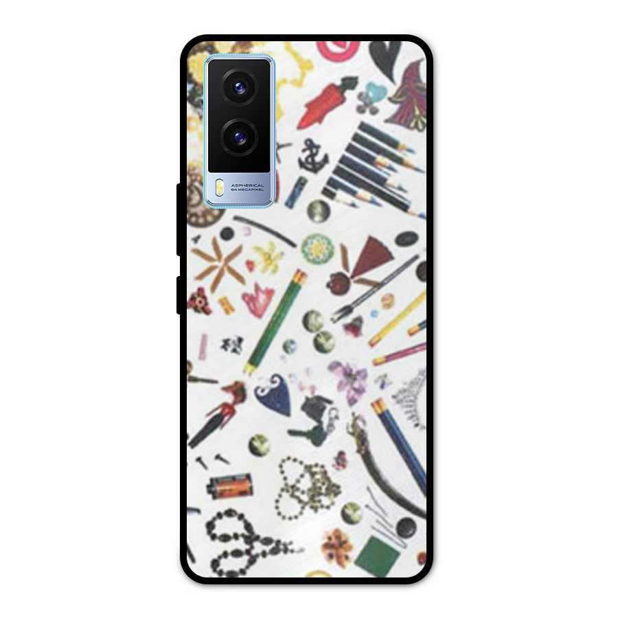 Studio Metal Back Case for Vivo V21e 5G