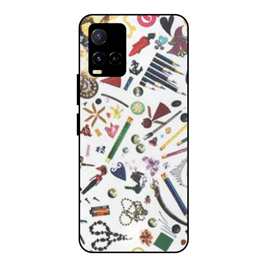 Studio Metal Back Case for Vivo Y21A