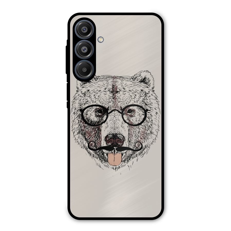 Studious Bear Metal Back Case for Galaxy A16 5G