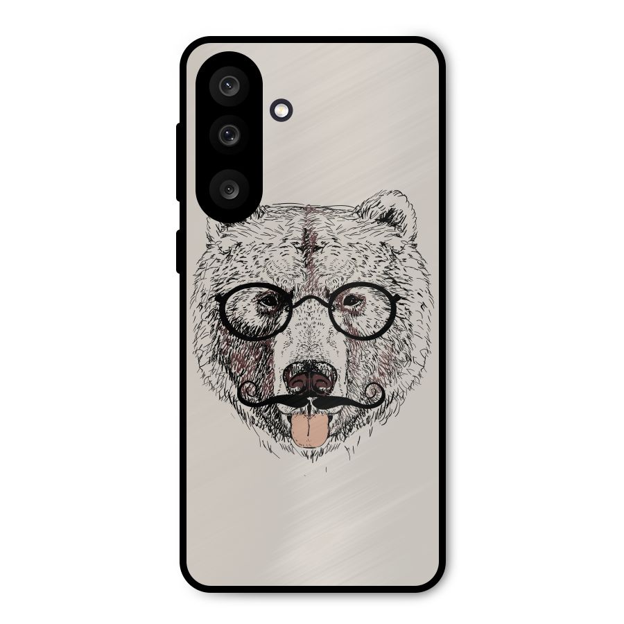 Studious Bear Metal Back Case for Galaxy M56