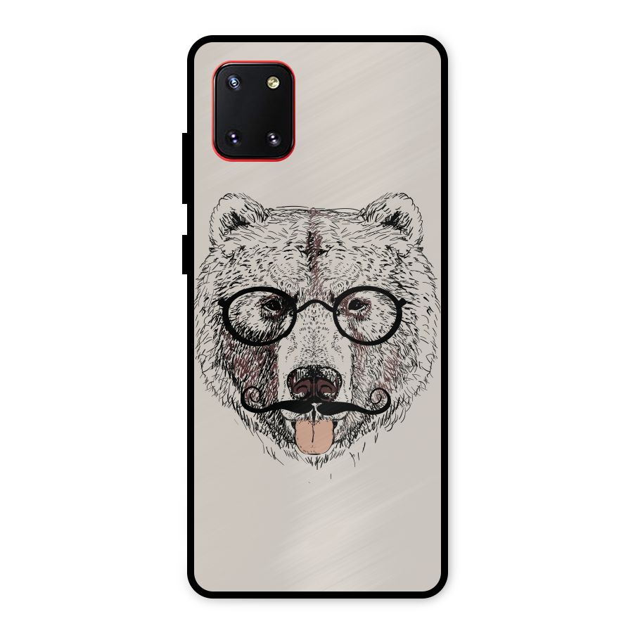 Studious Bear Metal Back Case for Galaxy Note 10 Lite