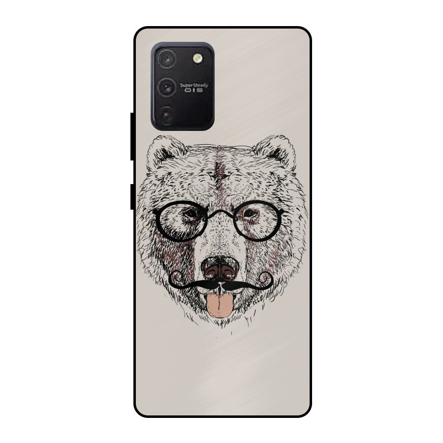 Studious Bear Metal Back Case for Galaxy S10 Lite