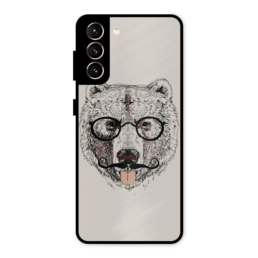 Studious Bear Metal Back Case for Galaxy S21 5G