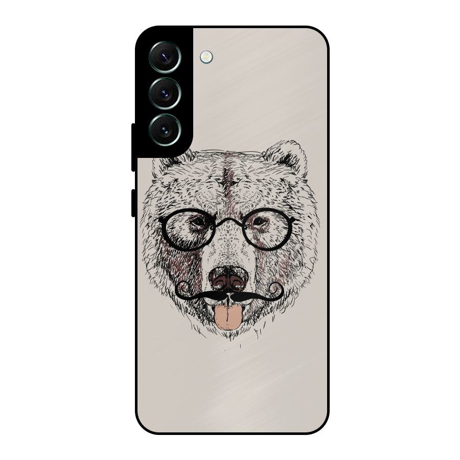 Studious Bear Metal Back Case for Galaxy S22 Plus 5G