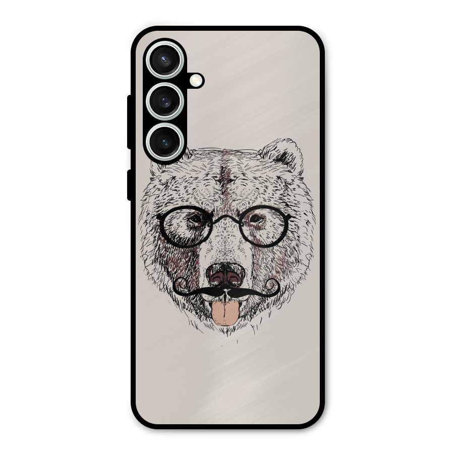 Studious Bear Metal Back Case for Galaxy S23 FE