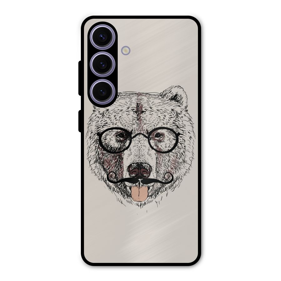 Studious Bear Metal Back Case for Galaxy S24