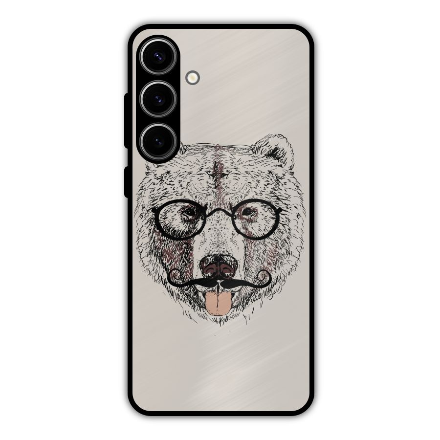Studious Bear Metal Back Case for Galaxy S24 Plus