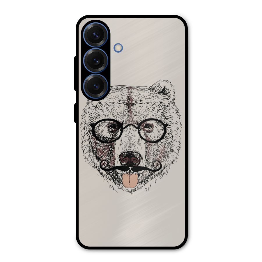 Studious Bear Metal Back Case for Galaxy S25