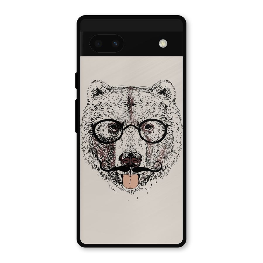 Studious Bear Metal Back Case for Google Pixel 6a