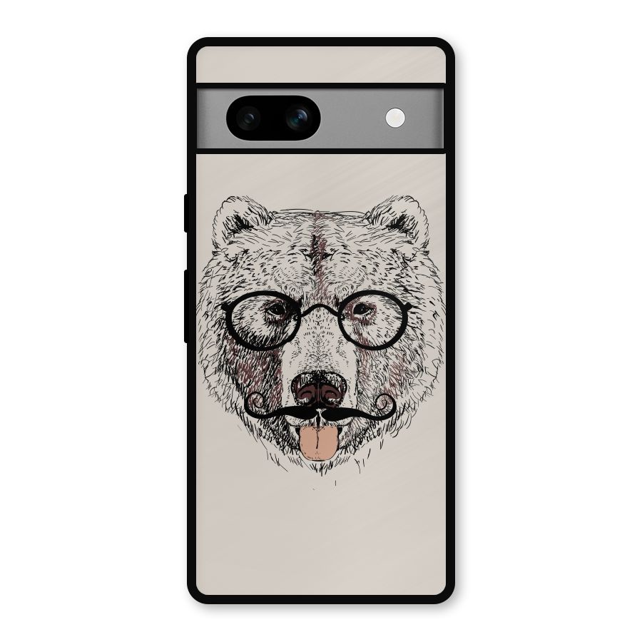 Studious Bear Metal Back Case for Google Pixel 7a