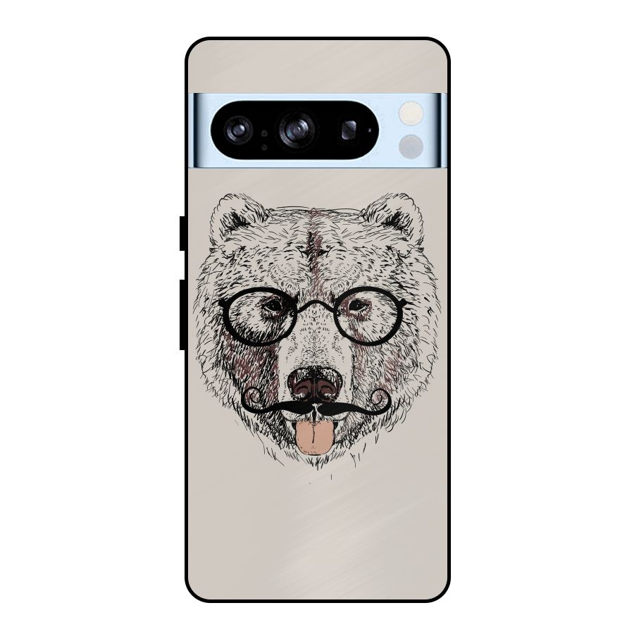 Studious Bear Metal Back Case for Google Pixel 8 Pro