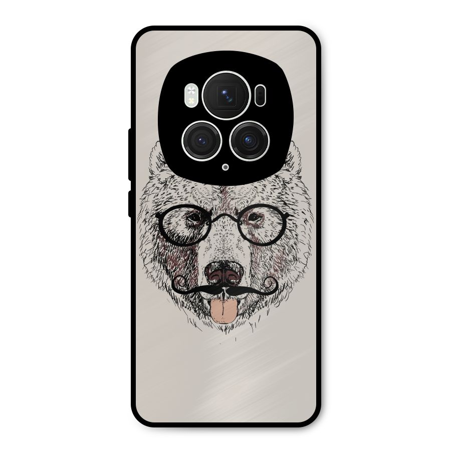 Studious Bear Metal Back Case for Honor Magic6 Pro