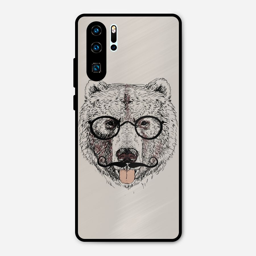Studious Bear Metal Back Case for Huawei P30 Pro