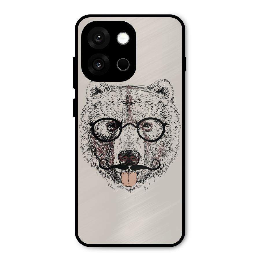 Studious Bear Metal Back Case for OnePlus 13s