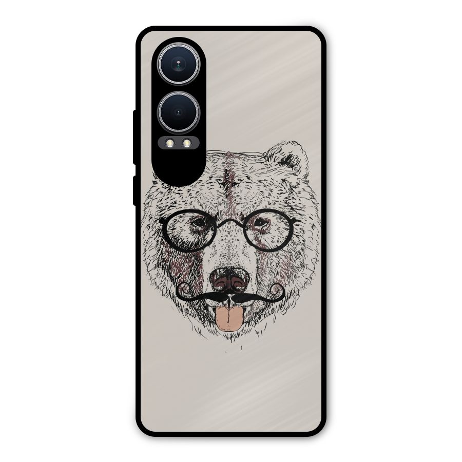 Studious Bear Metal Back Case for OnePlus Nord CE4 Lite