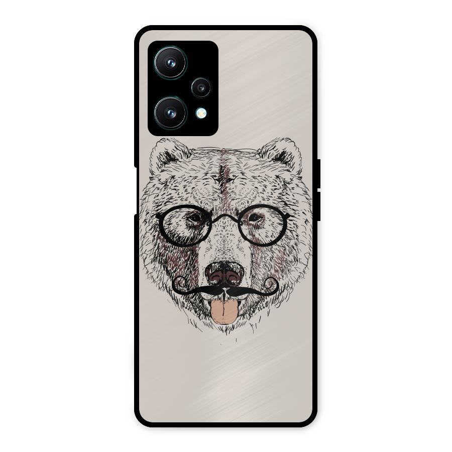 Studious Bear Metal Back Case for Realme 9 Pro 5G