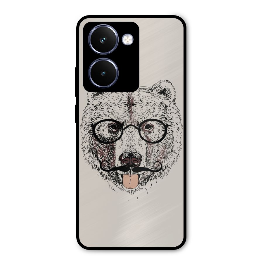 Studious Bear Metal Back Case for Realme P3 Ultra