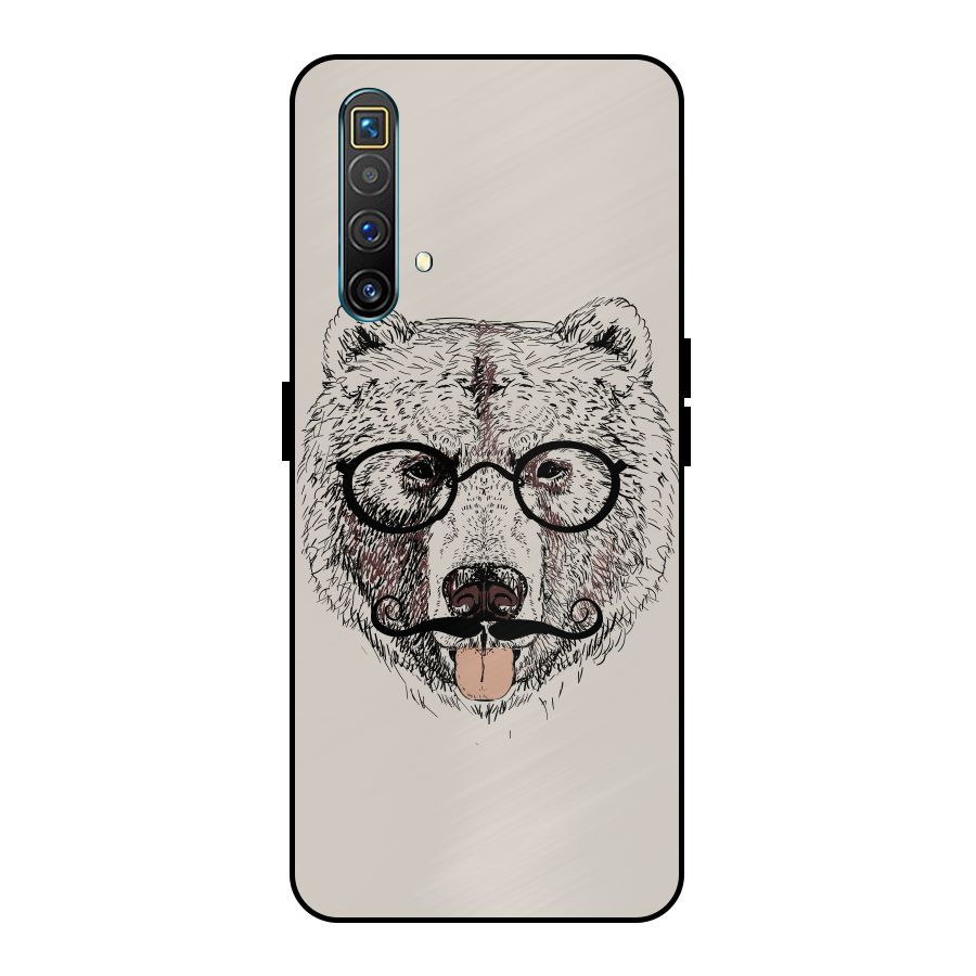 Studious Bear Metal Back Case for Realme X3