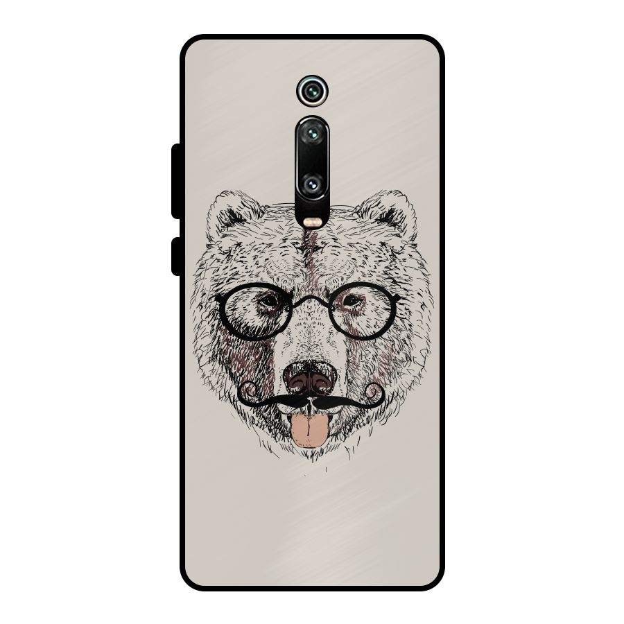 Studious Bear Metal Back Case for Redmi K20 Pro
