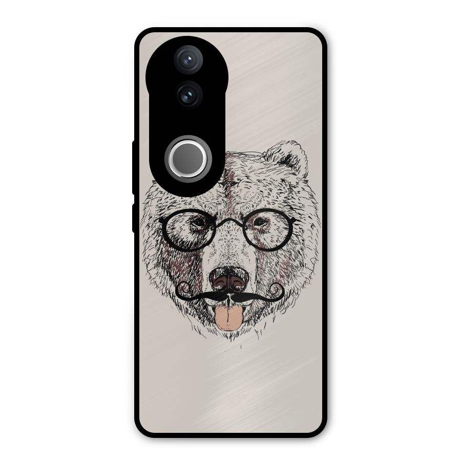 Studious Bear Metal Back Case for Vivo V50