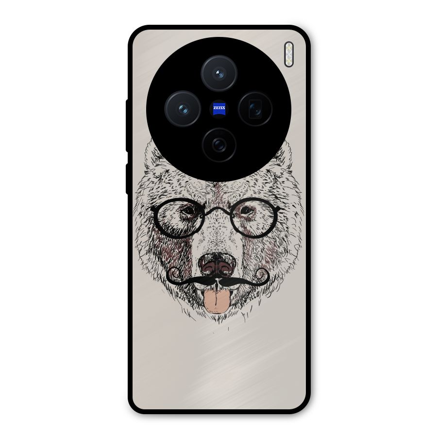 Studious Bear Metal Back Case for Vivo X200