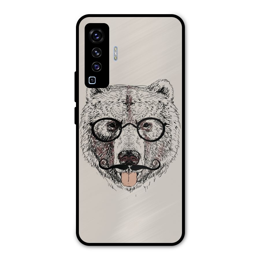 Studious Bear Metal Back Case for Vivo X50
