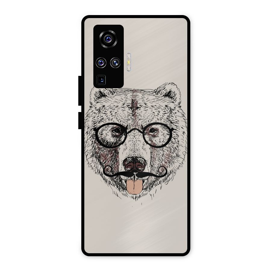 Studious Bear Metal Back Case for Vivo X50 Pro