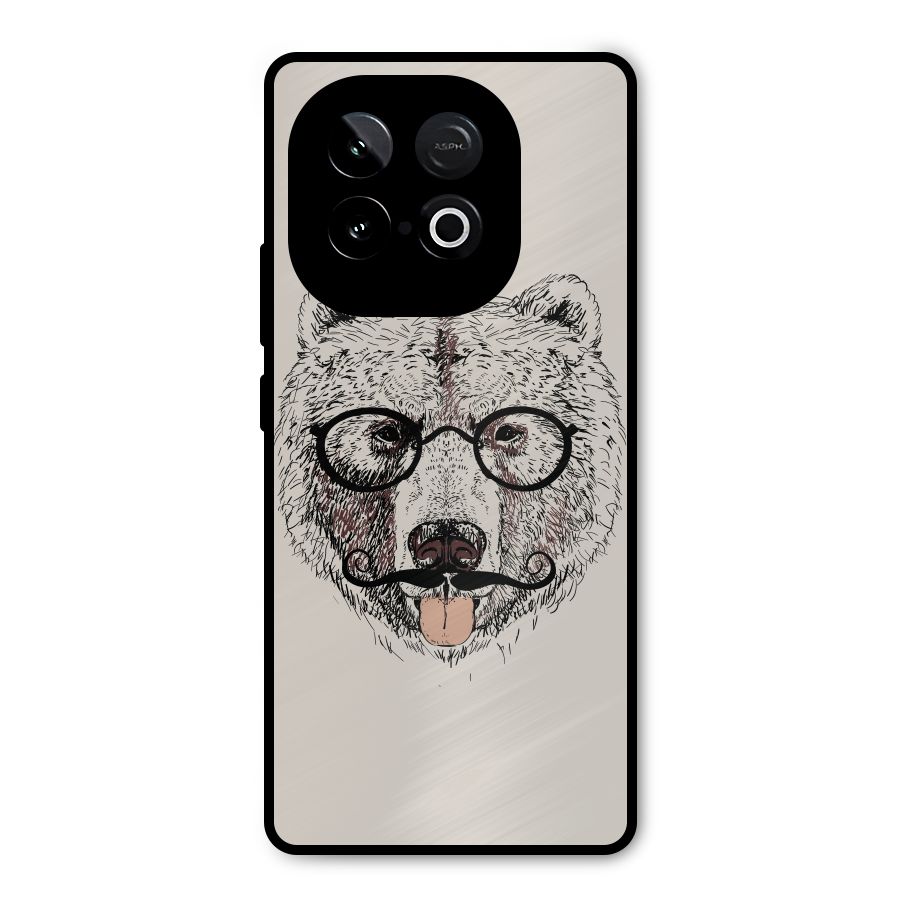 Studious Bear Metal Back Case for iQOO Neo 10