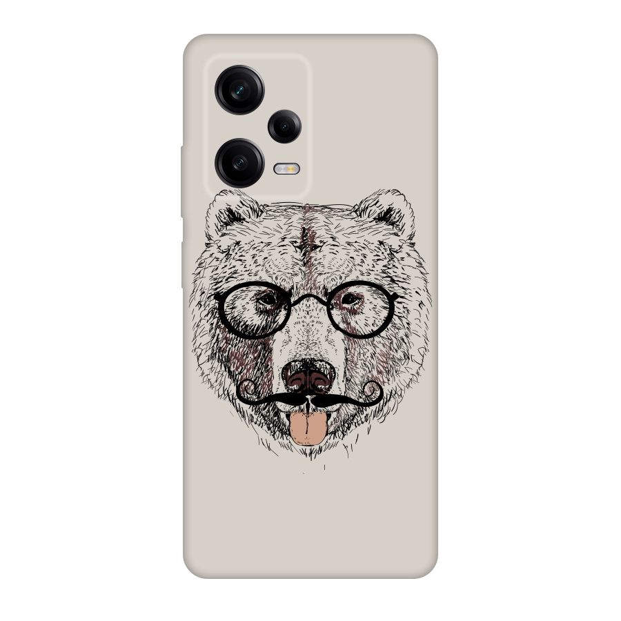 Studious Bear Original Polycarbonate Back Case for Redmi Note 12 Pro