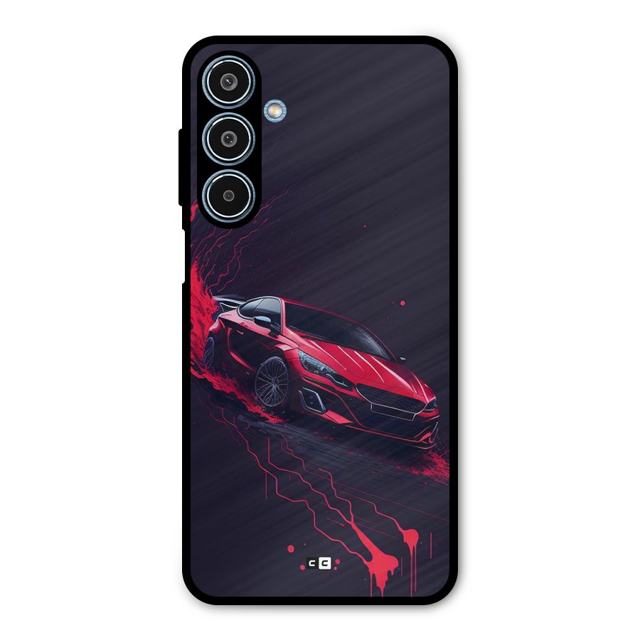 Stunning Car Metal Back Case for Galaxy M35