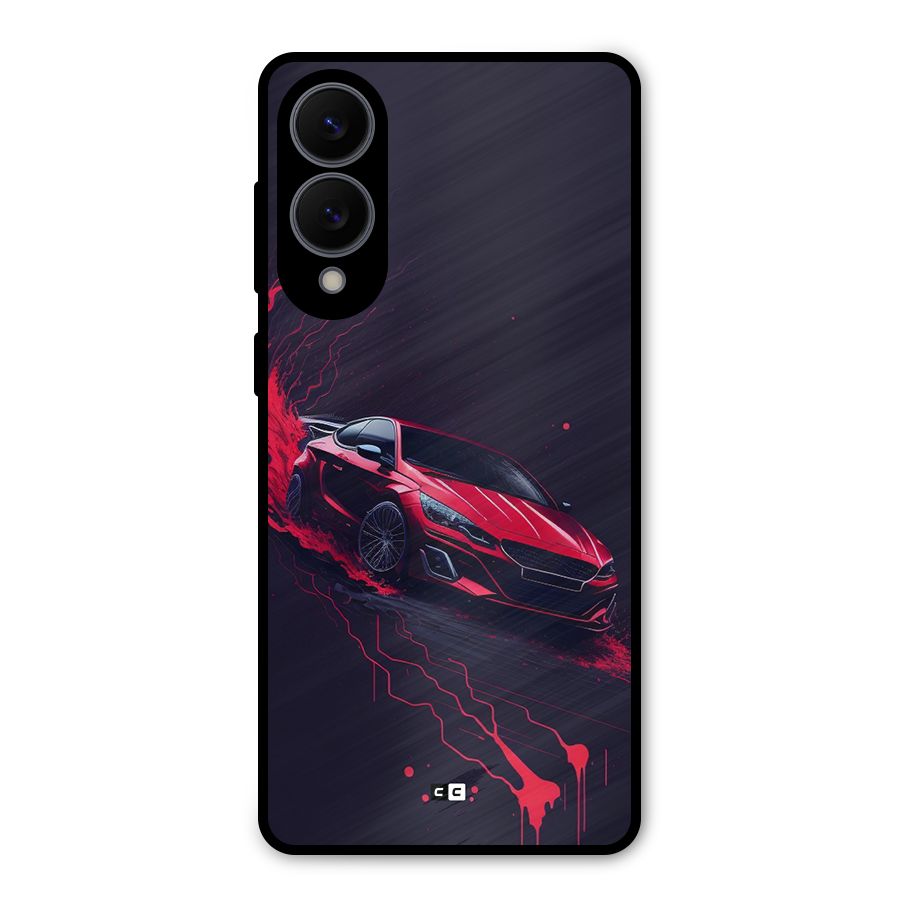 Stunning Car Metal Back Case for Galaxy S25 Edge