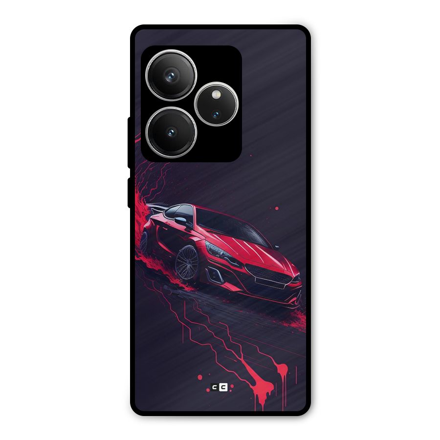 Stunning Car Metal Back Case for Realme GT 6