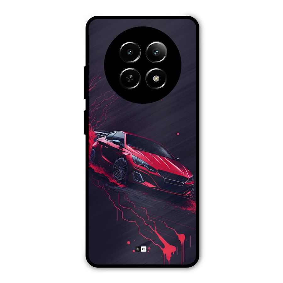 Stunning Car Metal Back Case for Realme Narzo N65