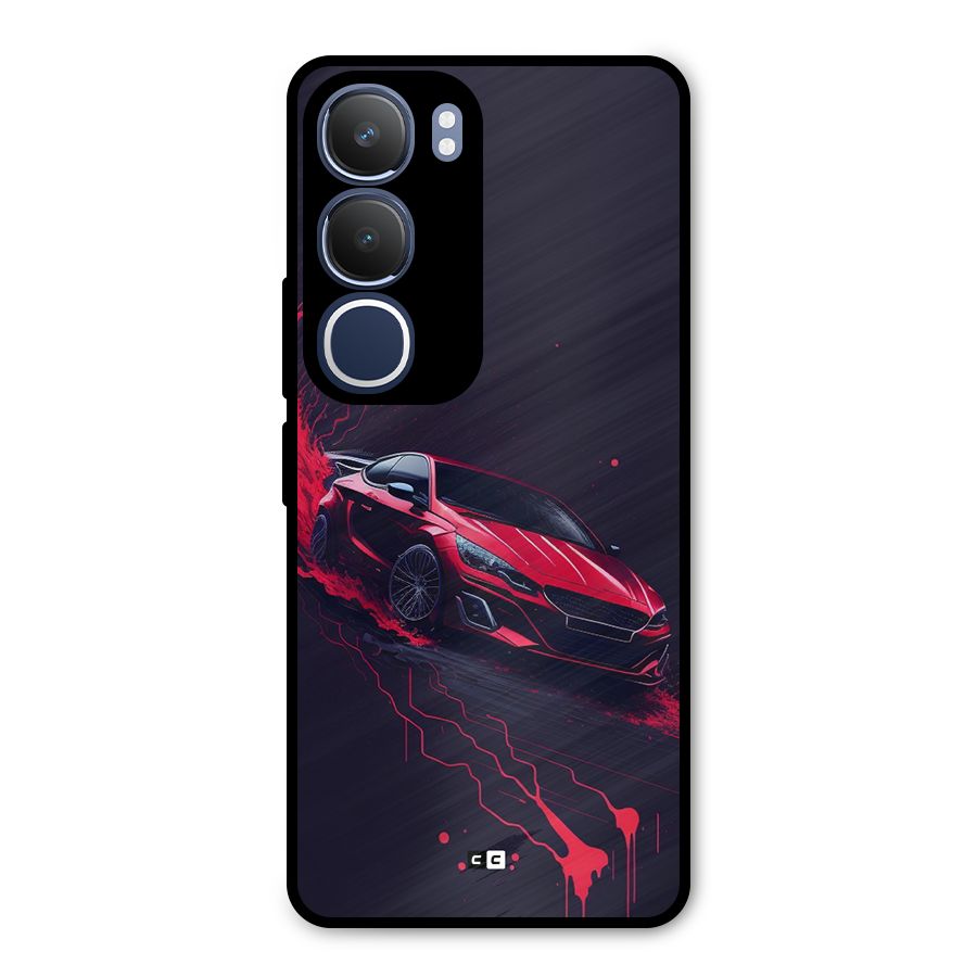 Stunning Car Metal Back Case for Vivo Y29