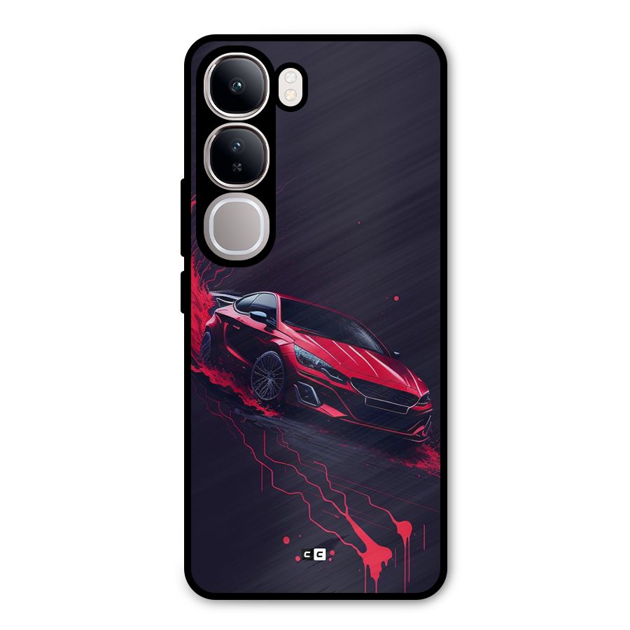 Stunning Car Metal Back Case for Vivo Y300