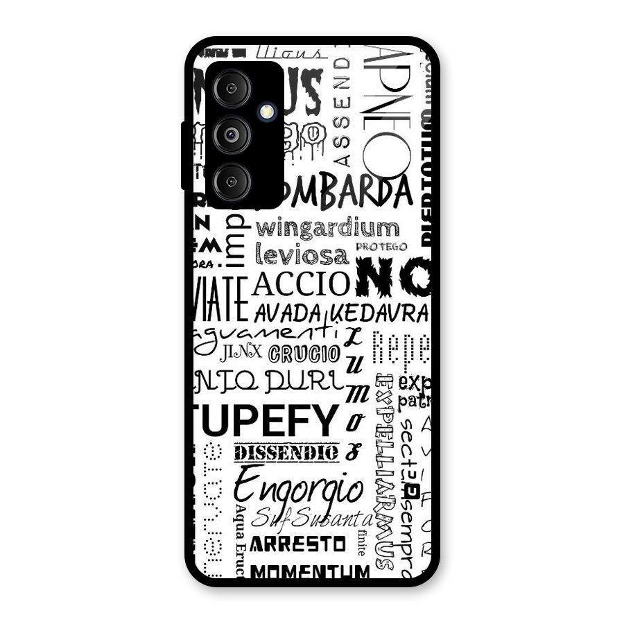 Stupefy Glass Back Case for Galaxy M14 5G