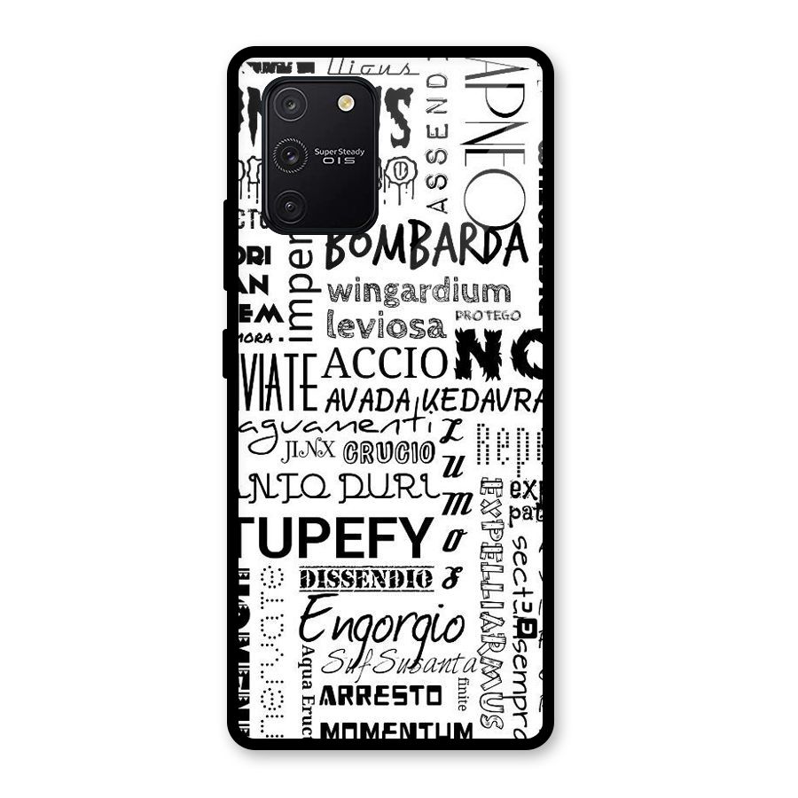 Stupefy Glass Back Case for Galaxy S10 Lite