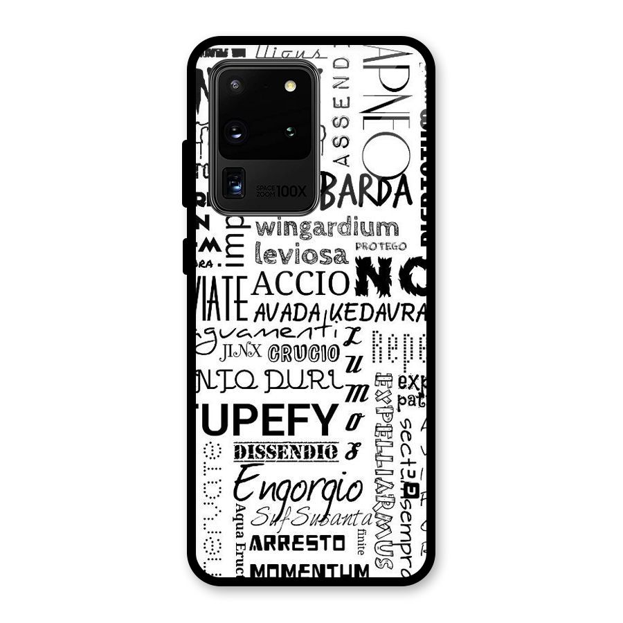 Stupefy Glass Back Case for Galaxy S20 Ultra